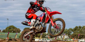 Honda hits hard at Gillman as Webster, Larwood and Fisher top ProMX podiums