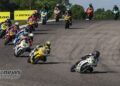 Nathan Gouker leads the MotoAmerica Talent Cup field at Barber Motorsports Park.