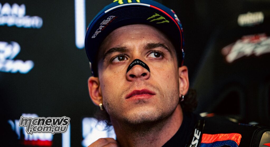 Marco Bezzecchi still holds the points lead, but team-mate Jorge Martin is now close enough to make Catalunya a proper internal Aprilia pressure test.