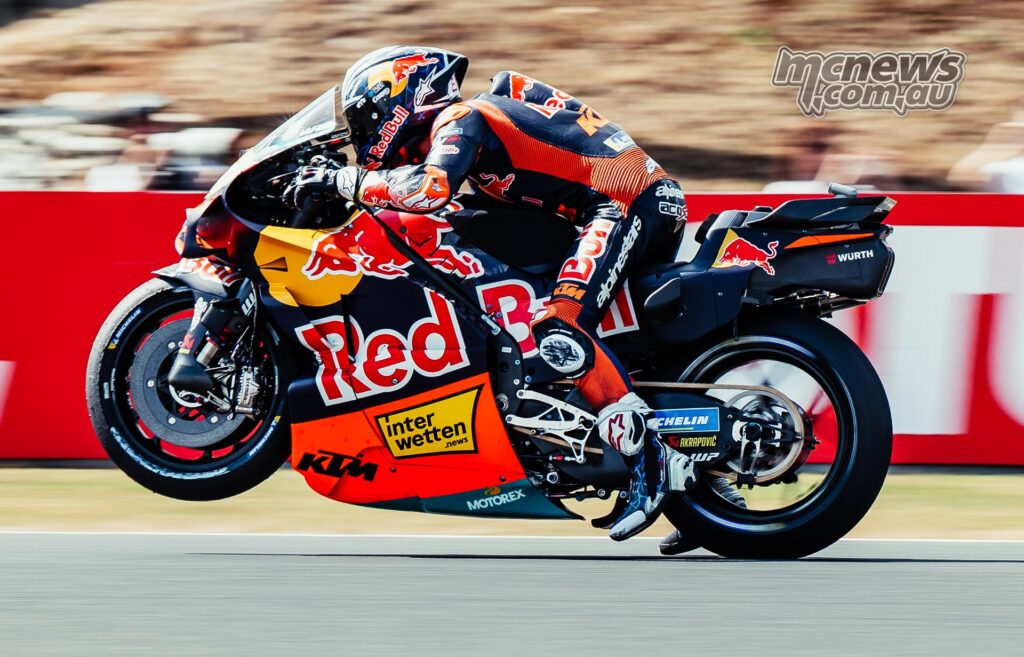 Acosta remains KTM’s sharpest weapon, but Catalunya will ask whether he can turn pace and aggression into a full weekend result.