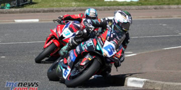 Dunlop tops Saturday’s NW200 Supersport race with Brookes third