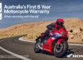 Honda raises the bar with six-year motorcycle warranty