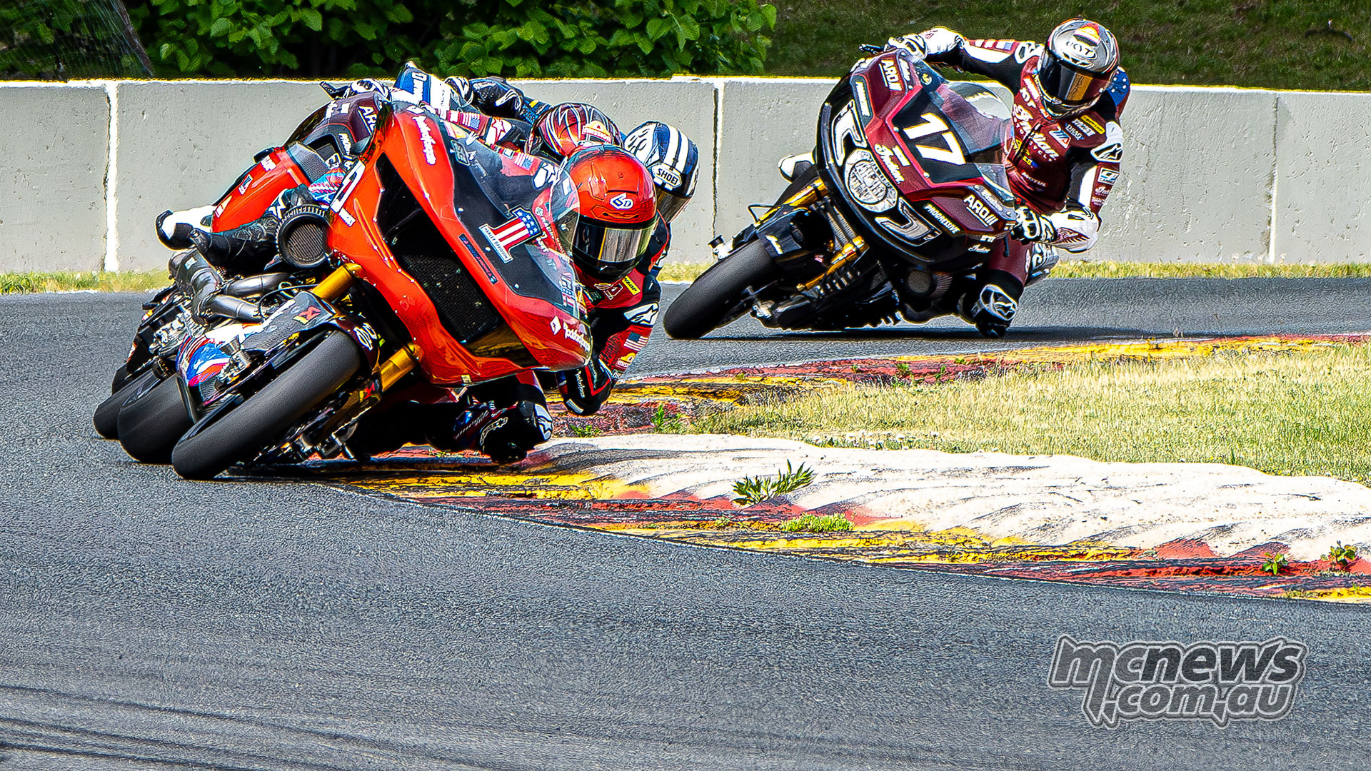 Hayden Gillim was in a class of his own at Road America. The Indian Challenger rider took pole and both KOTB race wins.