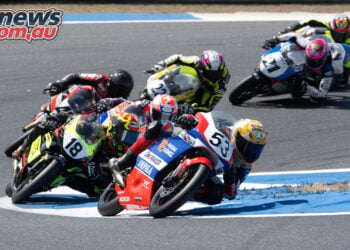 Voight leads Aussie charge at Estoril MotoJunior round