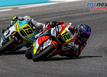 Roulstone leads Aussie charge through sweltering Jerez MotoJunior round