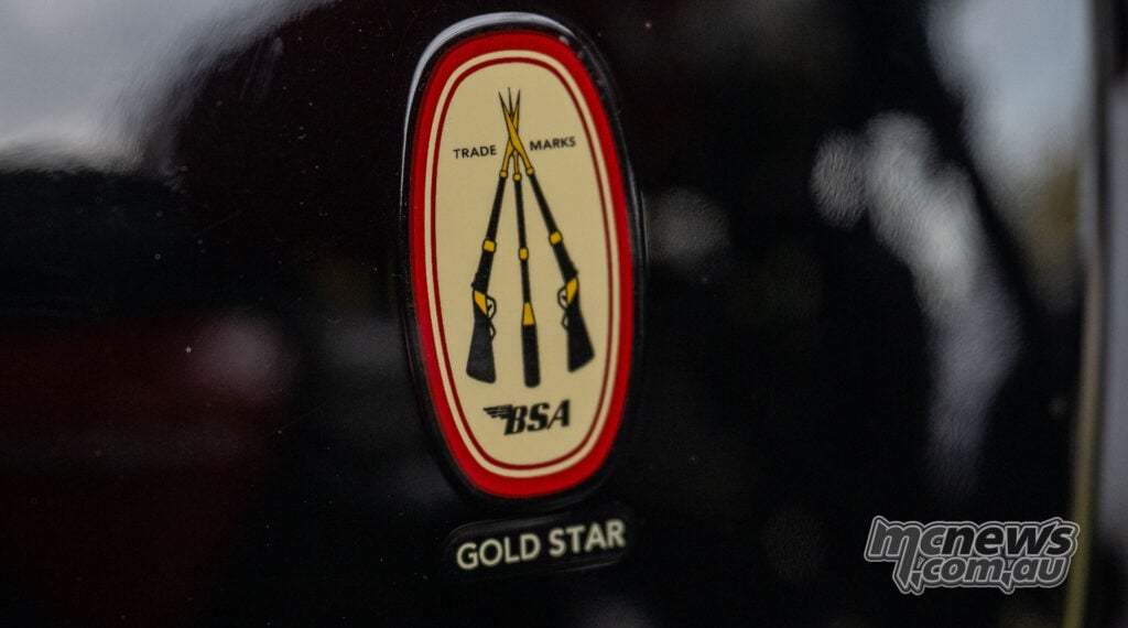 BSA Gold Star 650 at the 2026 Australian BSA launch