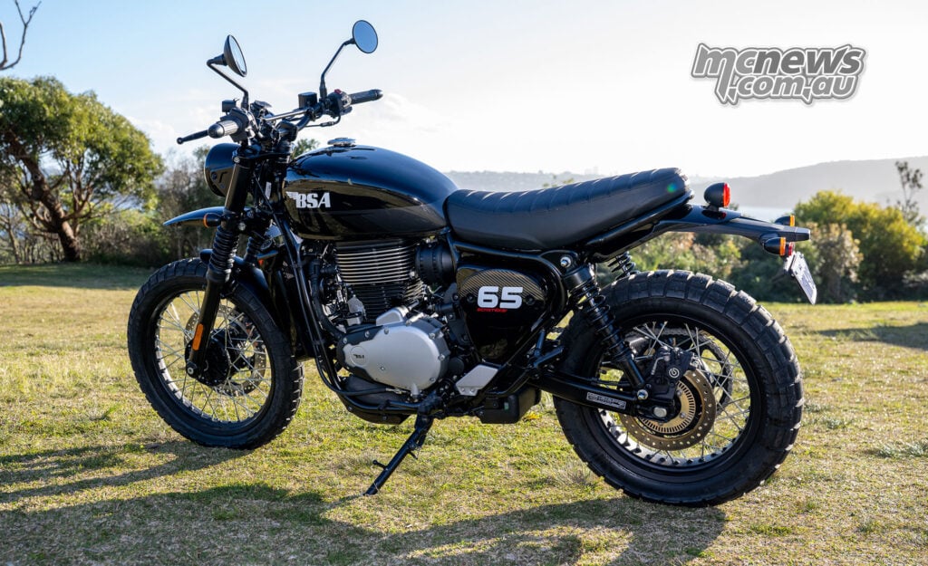 BSA Scrambler 650 photographed by RbMotoLens at the Australian launch
