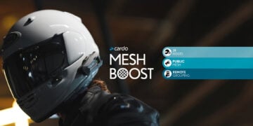 Cardo Mesh Boost expands PACKTALK communication to 31 riders