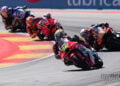 Sparks fly as Marquez wins Aragon and blows MotoGP title fight open