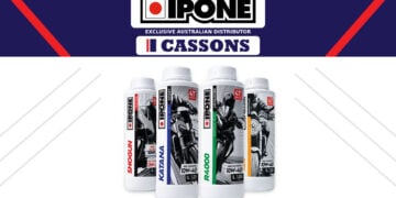 IPONE’s colour-coded Racing, Sport, Advanced and Essential motorcycle oil range is now distributed in Australia by Cassons.
