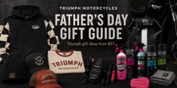 Triumph Father’s Day Gift Guide | Gear for Dad from $57
