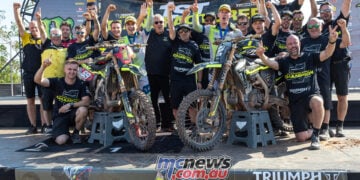 Guillem Farres secured Triumph’s first motocross world title