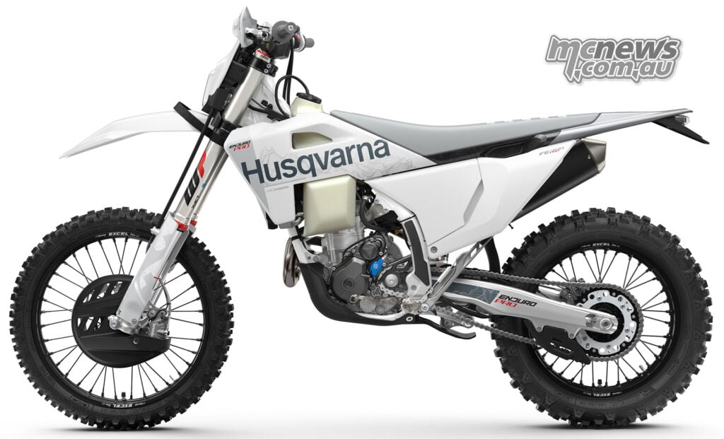 2027 Husqvarna FE 350 Pro left side studio profile