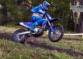2027 Yamaha WR450F in action on a tight Australian enduro trail