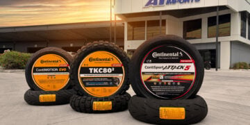 Continental motorcycle tyres join A1 Accessory Imports in Australia