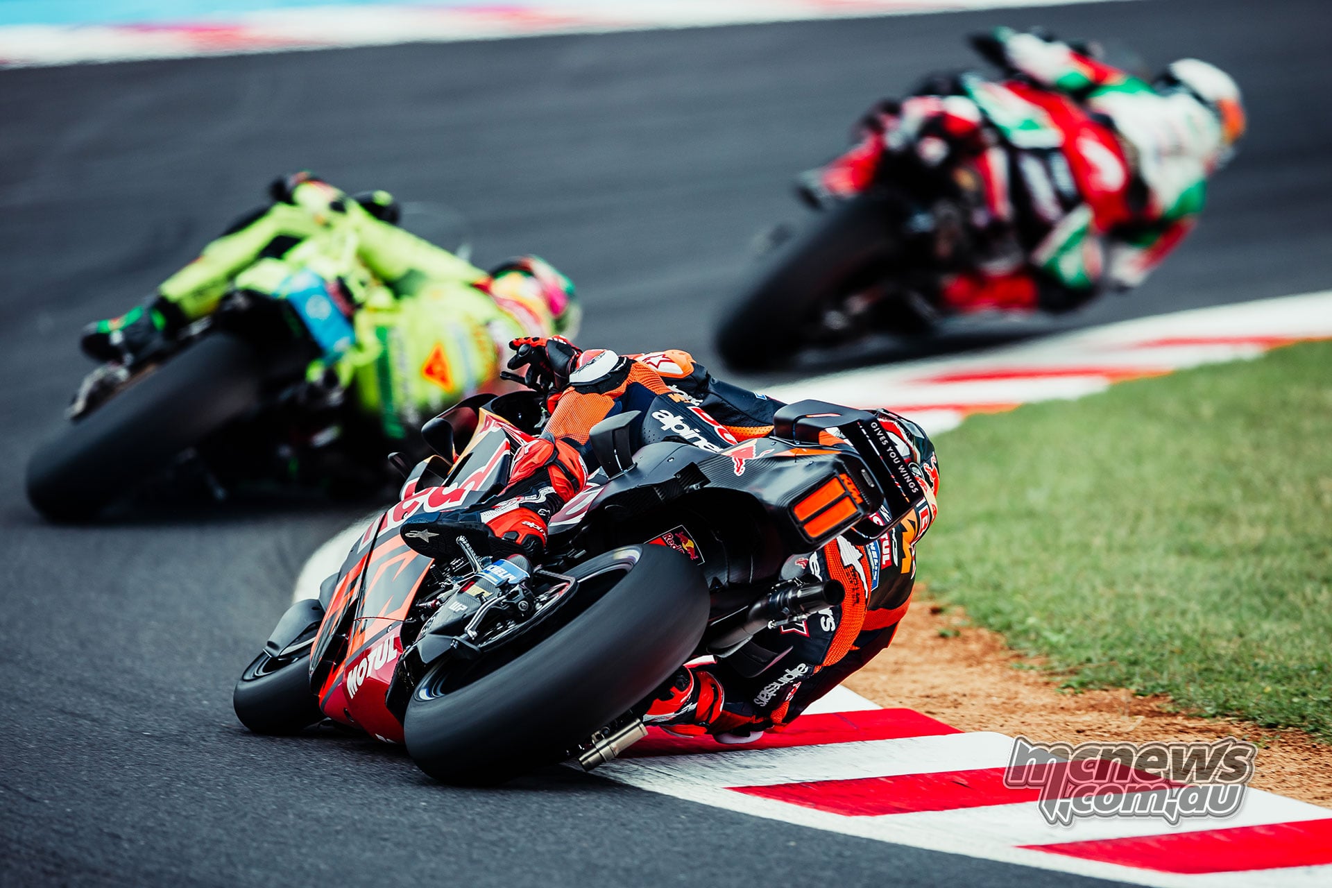 Maverick Vinales riding the Red Bull KTM Tech3 machine during the Japanese MotoGP
