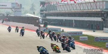 Bezzecchi leads historic Aprilia 1-2-3-4 as Martin retakes MotoGP lead