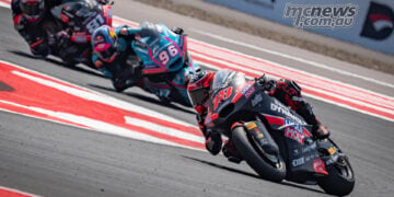 Bezzecchi leads historic Aprilia 1-2-3-4 as Martin retakes MotoGP lead
