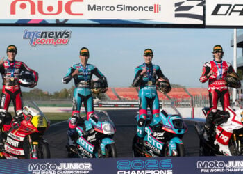 MotoJunior Misano: Three titles settled as Bujosa doubles up