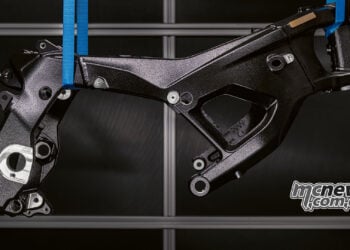 A deep dive into modern motorcycle frame design and construction with BMW