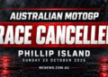Australian MotoGP cancelled as weather denies Phillip Island its farewell race