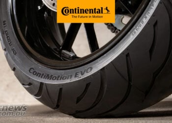Caption: Continental ContiMotion EVO – a new 17-inch road radial aimed at naked bikes, roadsters and modern classics.