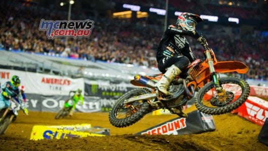 AMA SX Rnd Glendale Baggett Multiple SX PHX Kardy