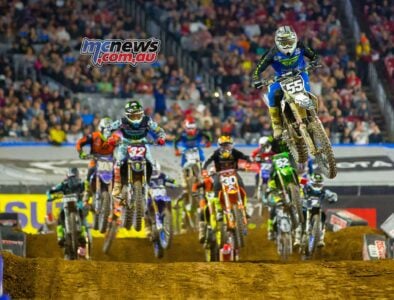 AMA SX Rnd Glendale Castelo Starts SX PHX Kardy
