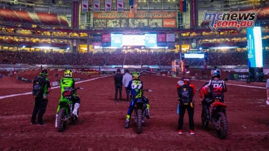 2020 AMA Supercross Round 4 - Glendale Image Gallery A AMA SX Rnd Glendale Ceremony Pits SX PHX Kardy CoverA