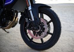 Four-piston radial mount calipers, dual 310 mm rotor