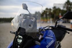 A taller front screen for a more comfortable touring bubble