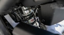 Pre-load adjustable shock