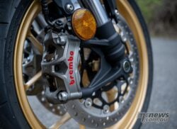 Brembo Stylemas proved to be more than enough in the real world.