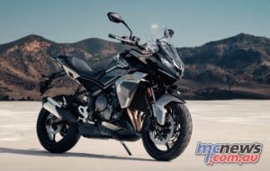Triumph's 2027 Tiger Sport 800 in Sapphire Black