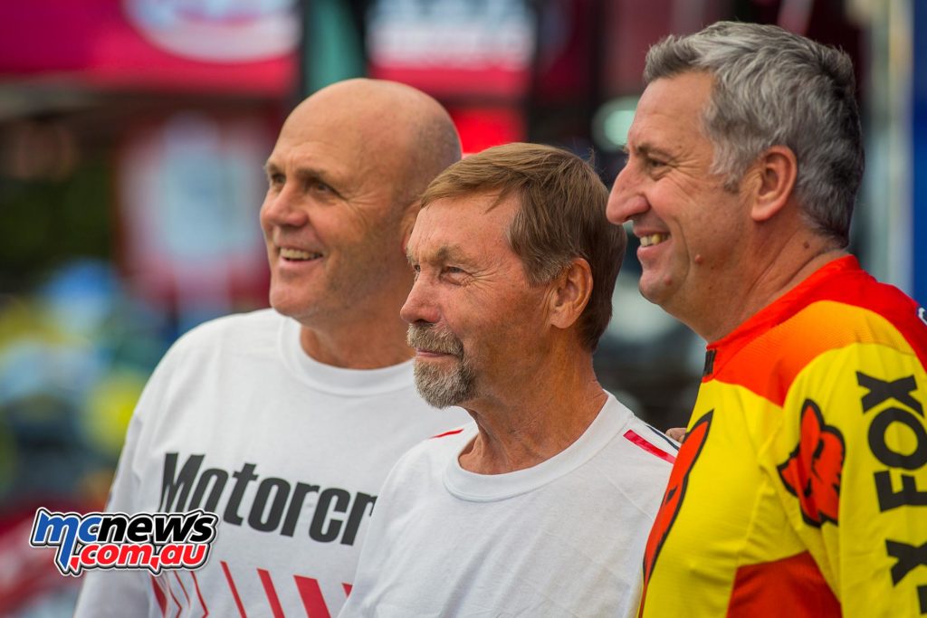 Mike Landman, Heikki Mikkola, Craig Dack - Classic Dirt 12 Condonale - Image by Greg Smith